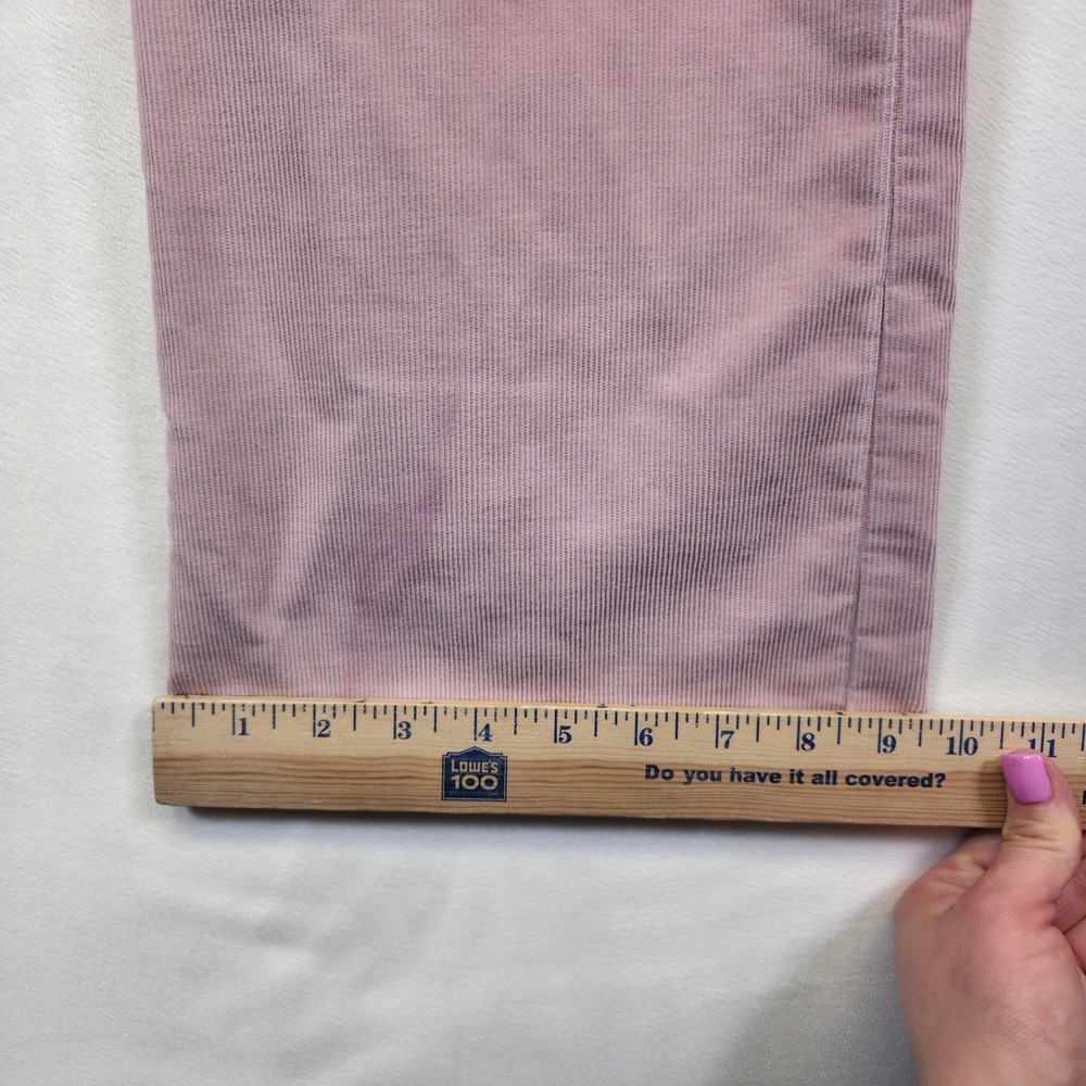 Levi's 550 Relaxed Boot Cut Corduroy Women's Pants Mauve Size 14M - Picture 7 of 14